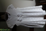 Biała sukienka roz 122