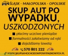 Skup samochodów po wypadku Transport lawetą Małopolska,Śląsk, Opolskie